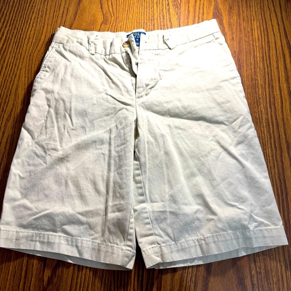 Polo by Ralph Lauren Tan Flat Front Shorts - Picture 1 of 5